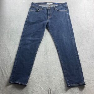 Peter Manning Five Eight New York Slim Fit Jeans Mens 34W 28L Dark Wash Blue